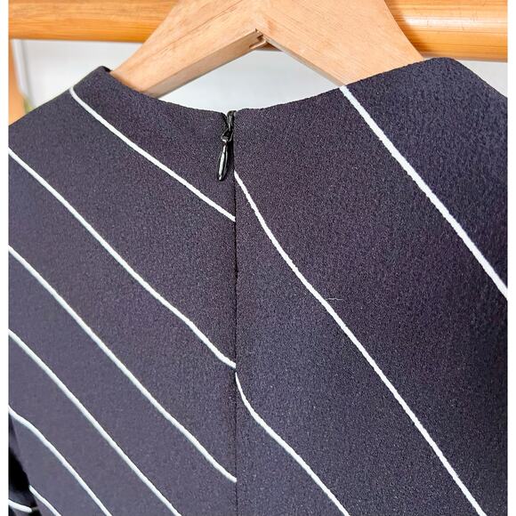 H&M Striped Draped Dress - Picture 7 of 9